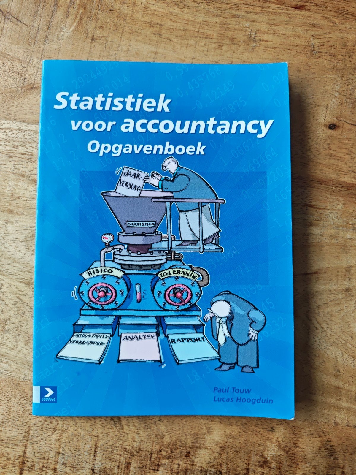 Statistiek voor accountancy - Opgavenboek, Paul Touw, Lucas Hoogduin, Zo goed als nieuw, Gamma, HBO
