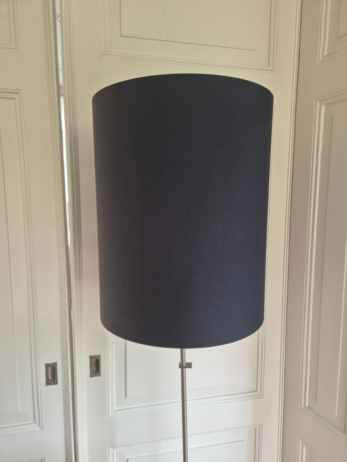 Lampenkap zwart H 58 x doorsnede 47 cm, Huis en Inrichting, Lampen | Lampenkappen, Ophalen, Zo goed als nieuw, Zwart