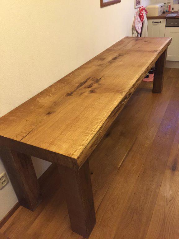 Dikke Douglas plank Boomstamplank Schaaldeel, Tuin en Terras, Ophalen of Verzenden, Nieuw, 250 cm of meer, Planken