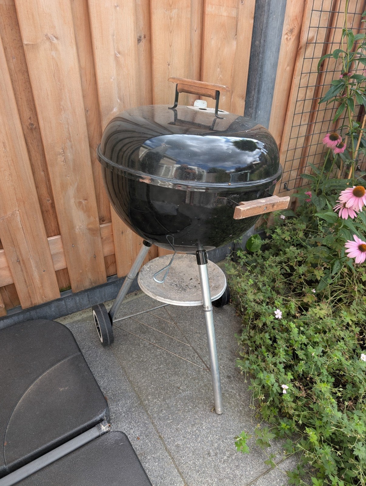 Oude Weber BBQ met nieuwe hoes, Ophalen, Gebruikt, Weber