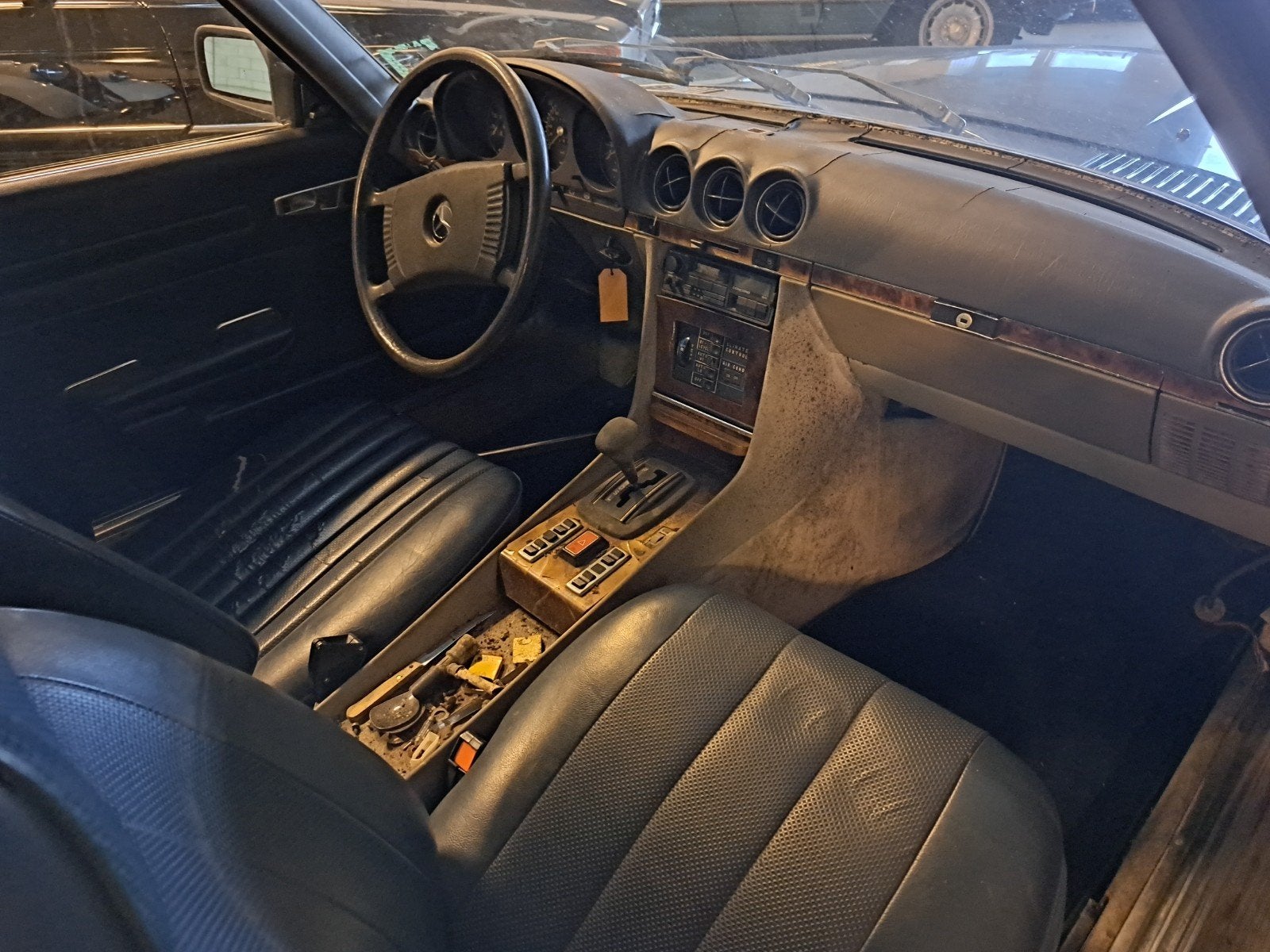superzeldzame mercedes 500 slc!maar 1100 stuks gebouwd!, foto 3