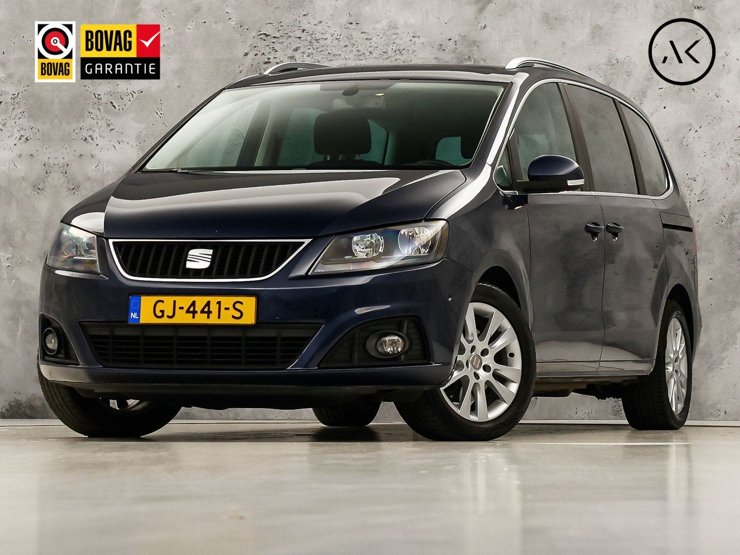 SEAT Alhambra 1.4 TSI Sport 7 Persoons 150Pk (PANORAMADAK, N, Auto's, Voorwielaandrijving, Stof, 4 cilinders, Blauw