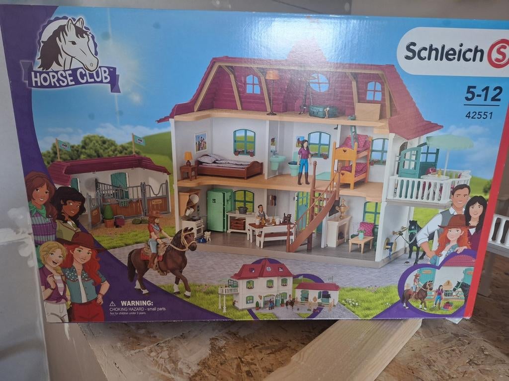 Schleich speelhuis, Ophalen of Verzenden, Zo goed als nieuw, Poppenhuis