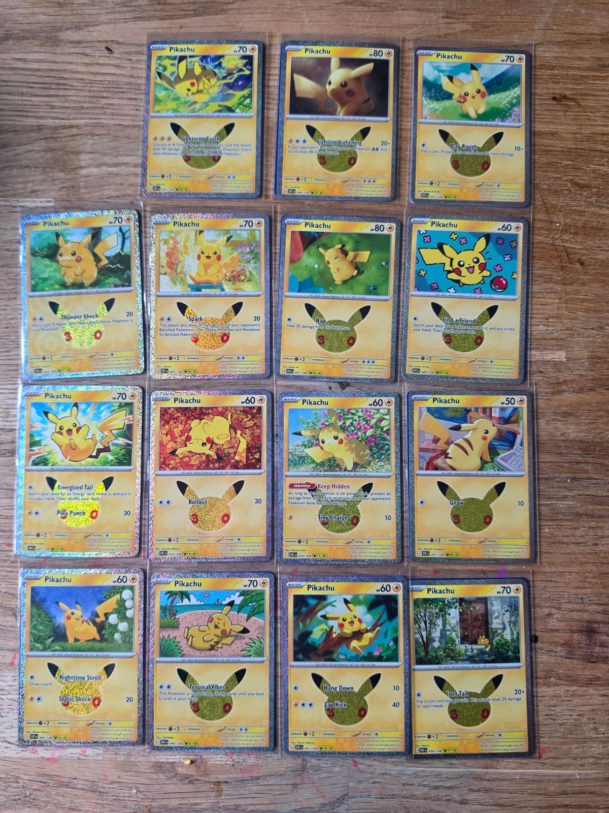 30th celebration pikachu set + ex, Ophalen of Verzenden