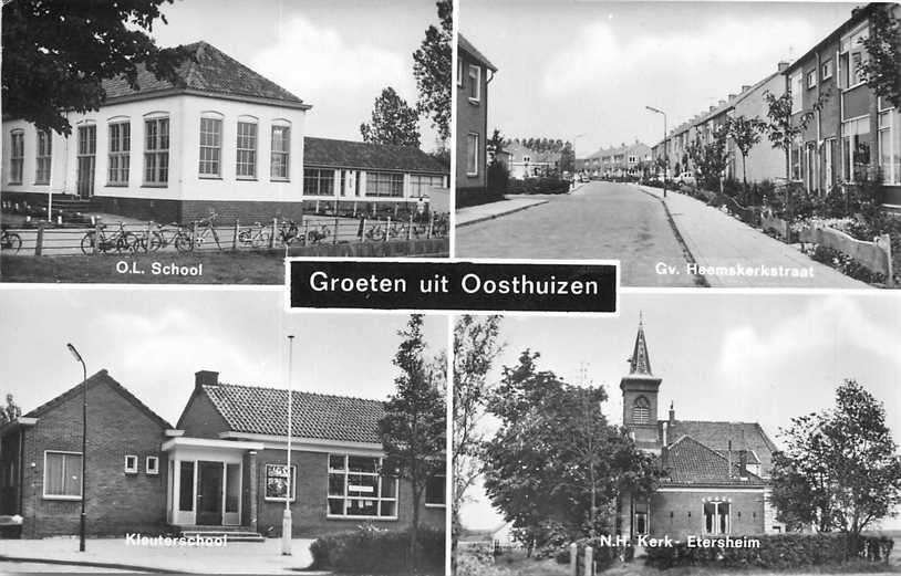 380-200-013 Oosthuizen, Verzenden, Voor 1920, Noord-Holland