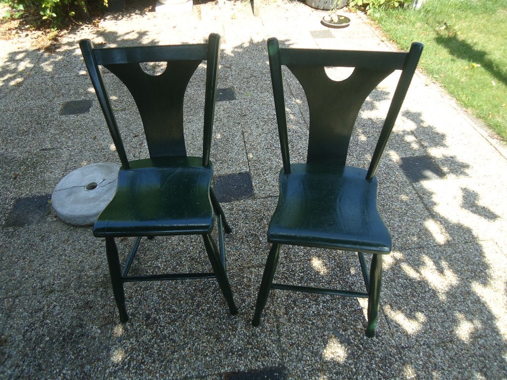 2 stoelen uit de jaren 60, Huis en Inrichting, Stoelen, Ophalen, Gebruikt, Twee, Overige kleuren