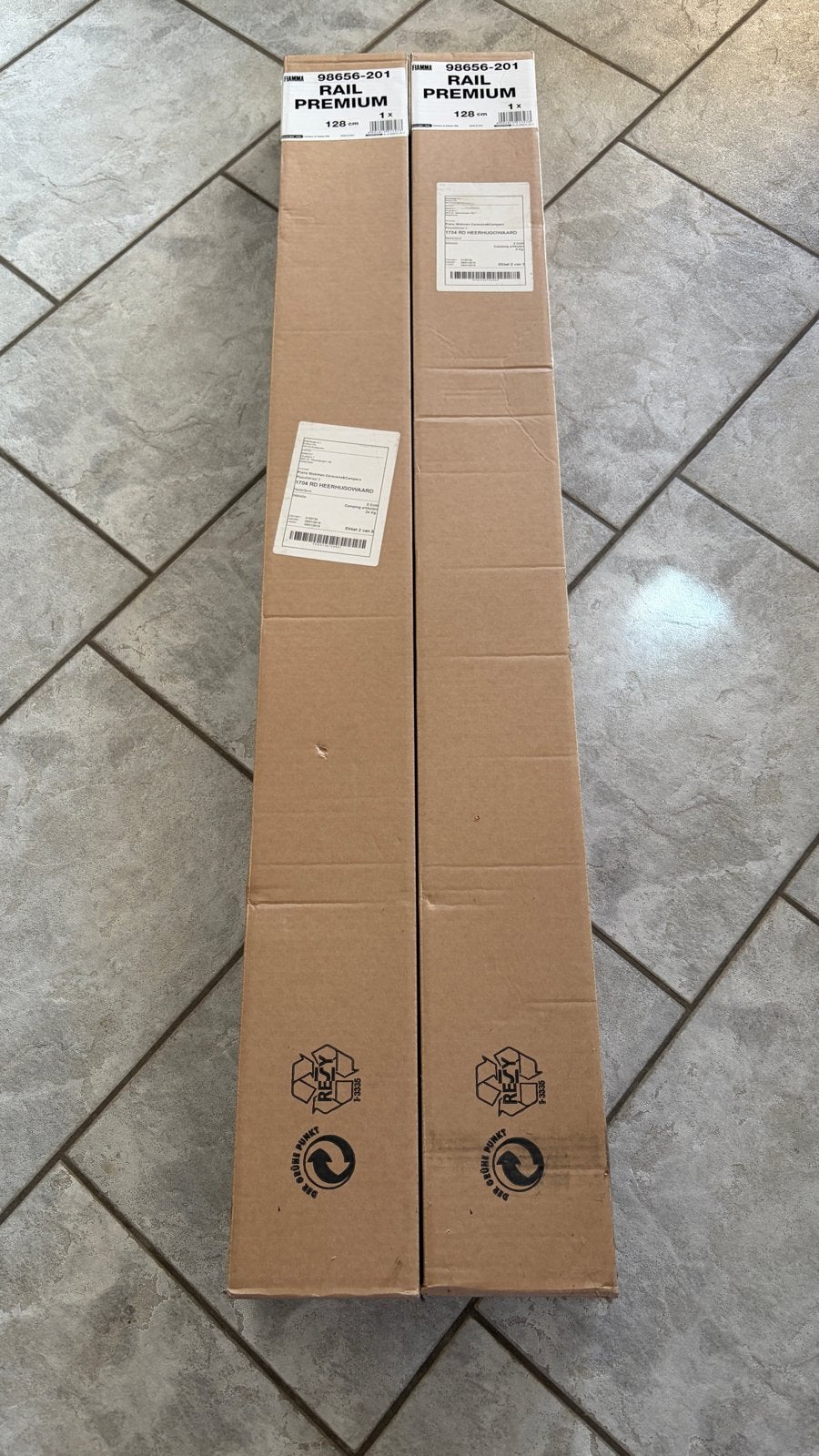 Fiamma Rail Premium 128 cm fietsendrager rail, Ophalen, Nieuw