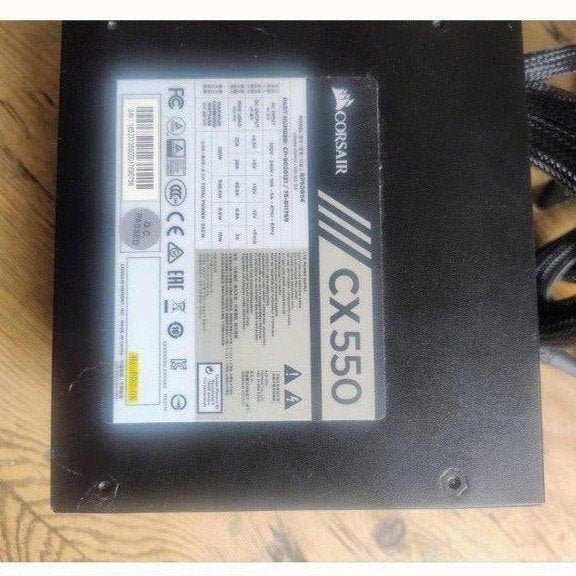 Corsair CX550 PSU - Zo goed als nieuw, Ophalen of Verzenden, Zo goed als nieuw