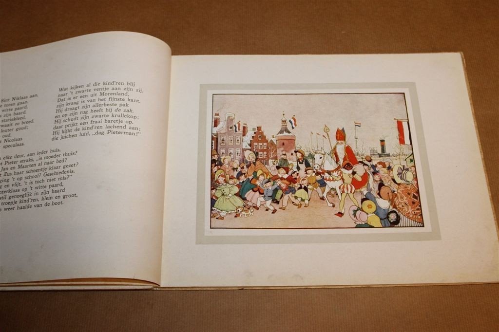 Sinterklaas-Kapoentje — Freddie Langeler 3e Druk 1952, Gebruikt, -, -, Ophalen of Verzenden