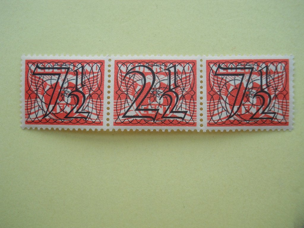 Nederland 1940 Guilloche Combinatie Nvph.356C ongebruikt gom, Postzegels en Munten, Postzegels | Nederland, Ophalen of Verzenden