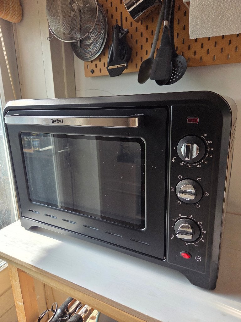 Oven TEFAL 60L, Ophalen, Minder dan 45 cm, Oven, Hete lucht