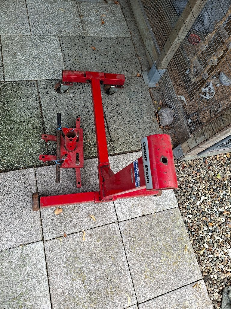 motorsteun, Ophalen, Gebruikt