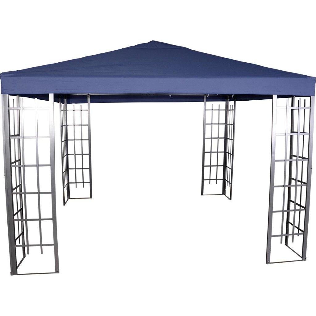 Paviljoen dak 3x3 meter kleur blauw, Tuin en Terras, Partytenten, Paviljoen, Minder dan 5 meter, Ophalen of Verzenden