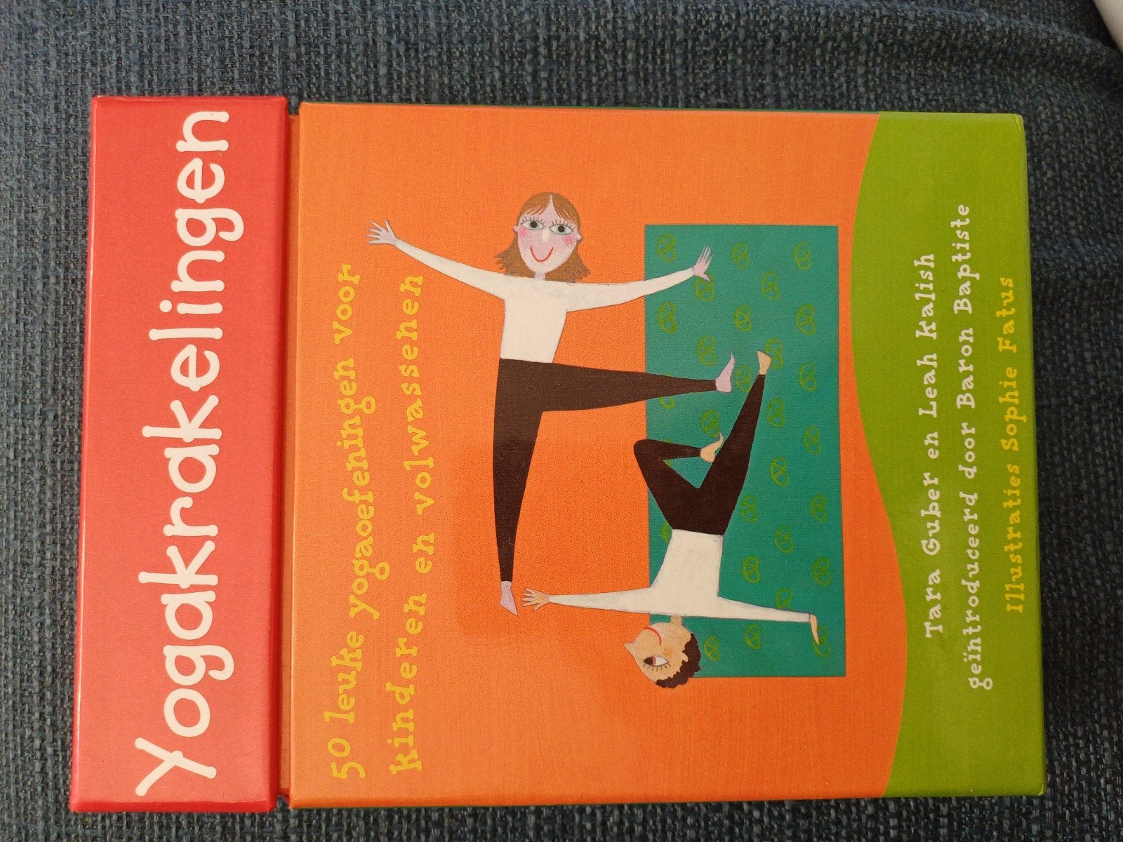 Yogakrakelingen: 50 leuke yogaoefeningen voor kinderen, Ophalen of Verzenden, Zo goed als nieuw, Tarot.nl Uitgeverij