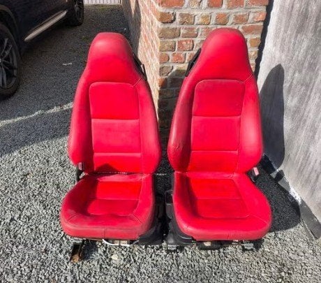 RODE Bmw z3 stoelen, Ophalen, Gebruikt, BMW
