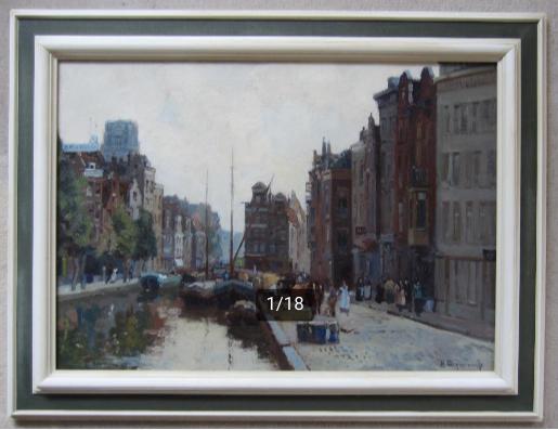 =Herman Bogman jr 1890-1975===Delftsevaart te ROTTERDAM=, Ophalen