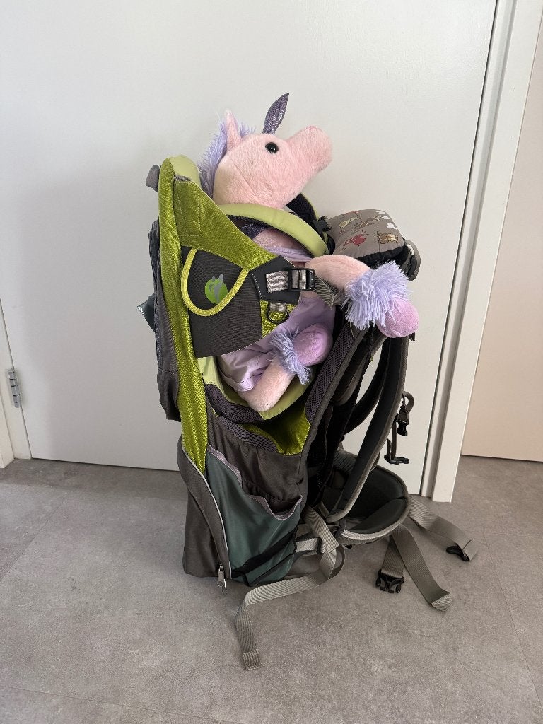 LittleLife Rugdrager / Kinderdrager / Draagzak groen, Zo goed als nieuw, Rug, Draagzak, Ophalen