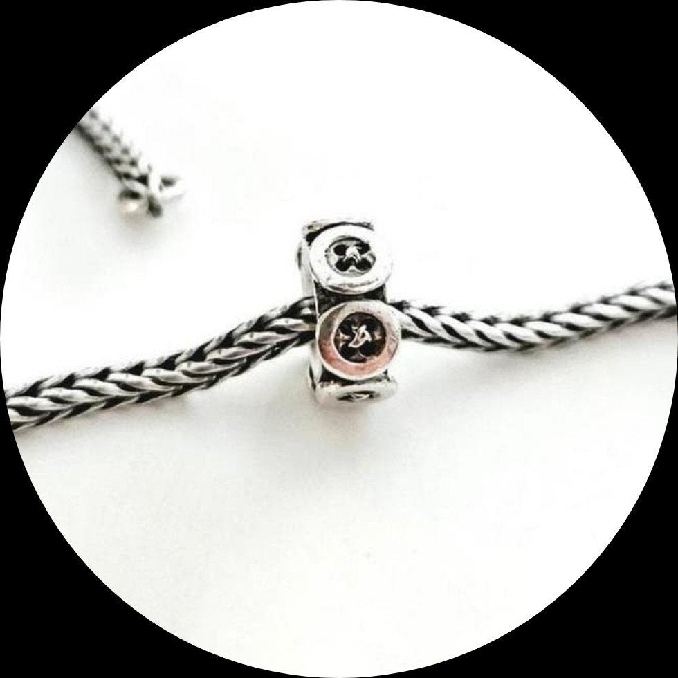 Trollbeads Knopen TAGBE-40065, Ophalen of Verzenden, Zo goed als nieuw, Trollbeads, 1 bedel