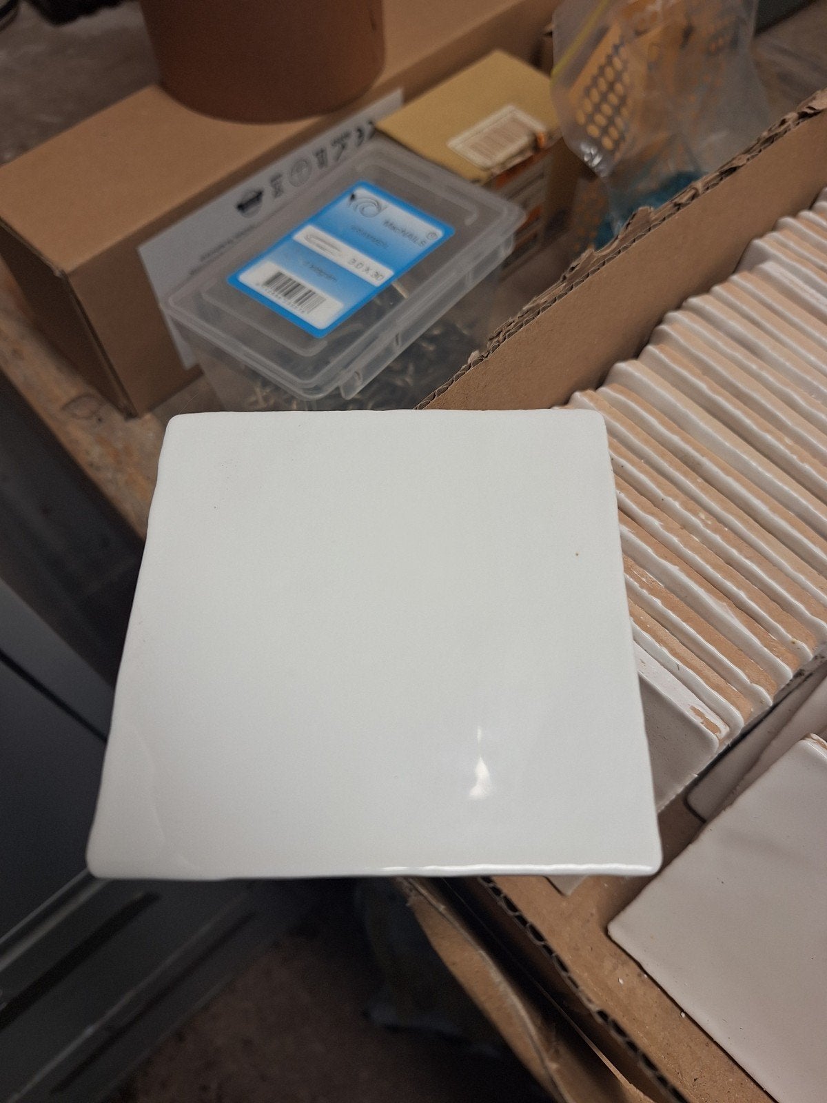 39 Witjes tegels 10x10 cm -, Ophalen, Nieuw, Minder dan 20 cm, Minder dan 20 cm