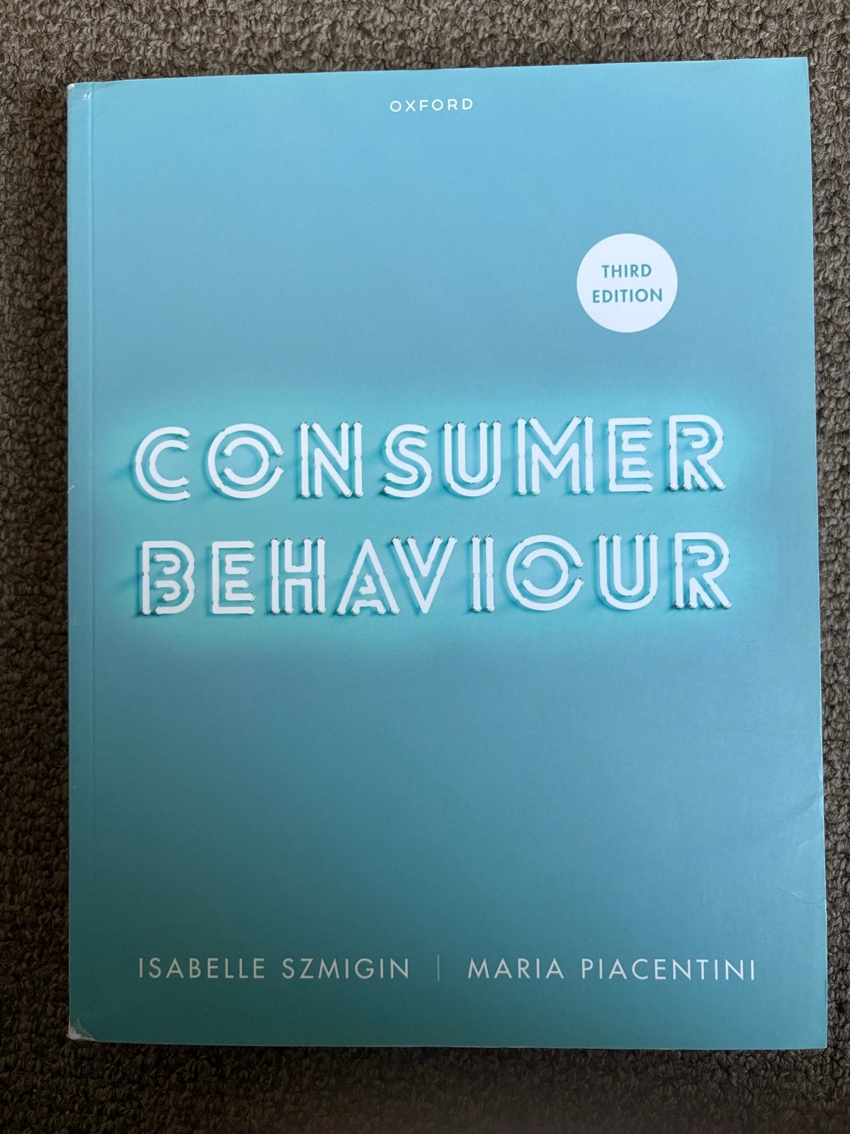 Consumer Behaviour - Derde Editie (Oxford), Ophalen of Verzenden, Gamma, Zo goed als nieuw, HBO