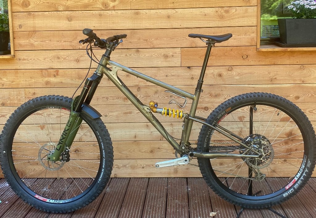 Starling Murmur enduro trail staal mtb, Fietsen en Brommers, Fietsen | Mountainbikes en ATB, Fully, Ophalen, Gebruikt, Overige merken