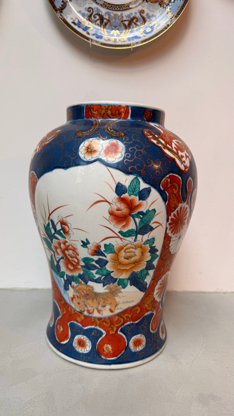 Prachtige Japanse Imari Vaas - Handgeschilderd, Ophalen of Verzenden