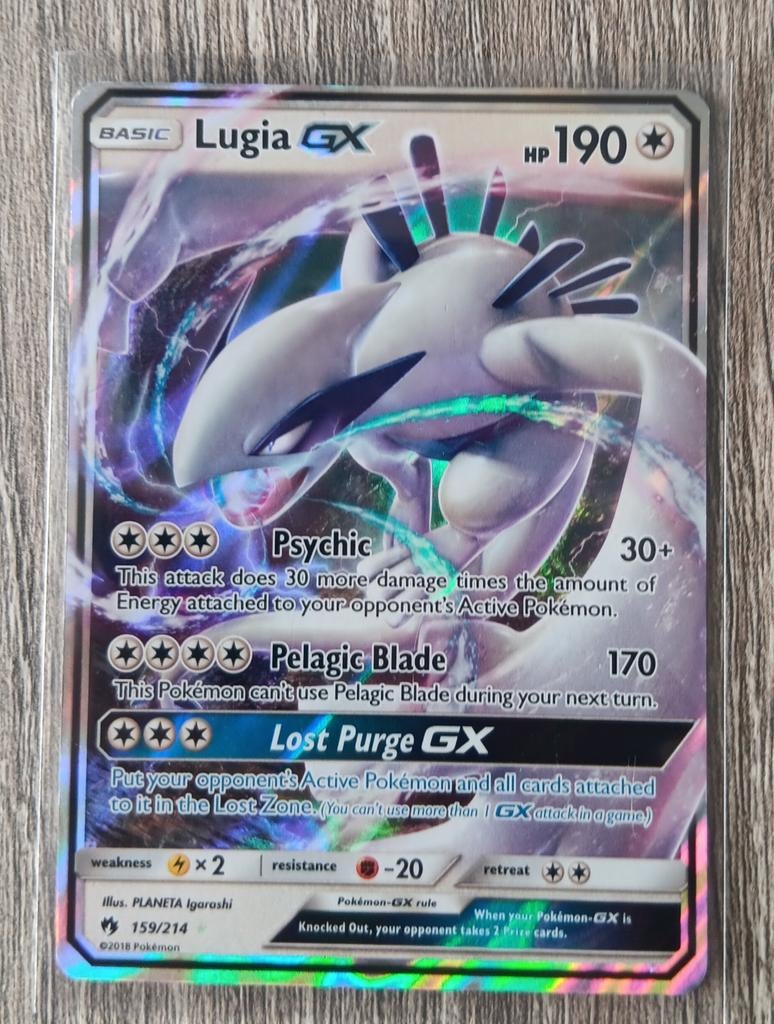 Lugia GX Lost Thunder, Ophalen of Verzenden