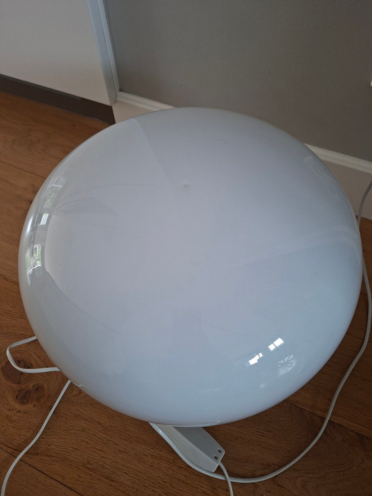 Ikea Jonisk Lamp - Bolvormige Vloerlamp/Tafellamp, Ophalen of Verzenden, Gebruikt, Modern, Scandinavisch, Design