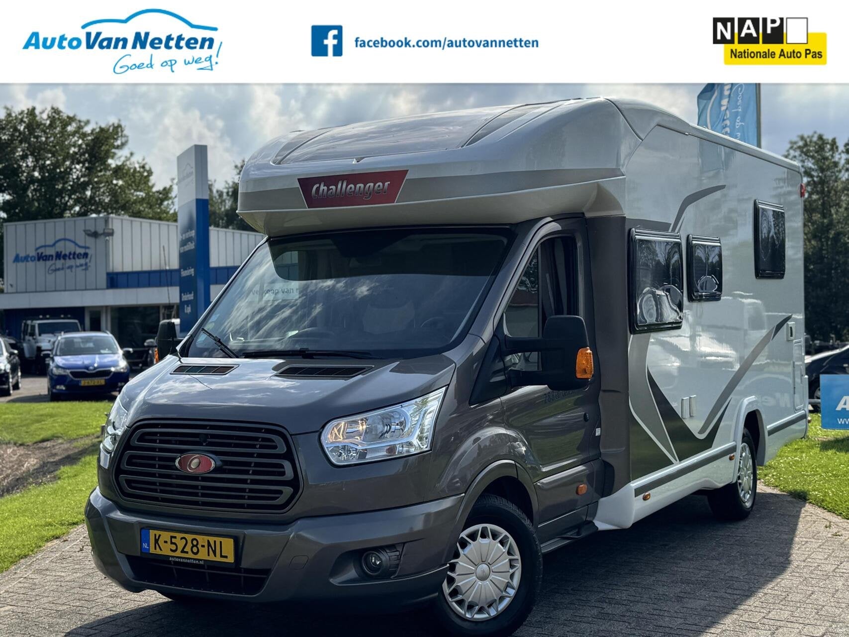 Challenger 628 EB, 2.2 D 155pk 6bak, Airco,Cruise,Trekhaak,, Airbags, Ford, Klanten@ford.nl, 6 tot 7 meter