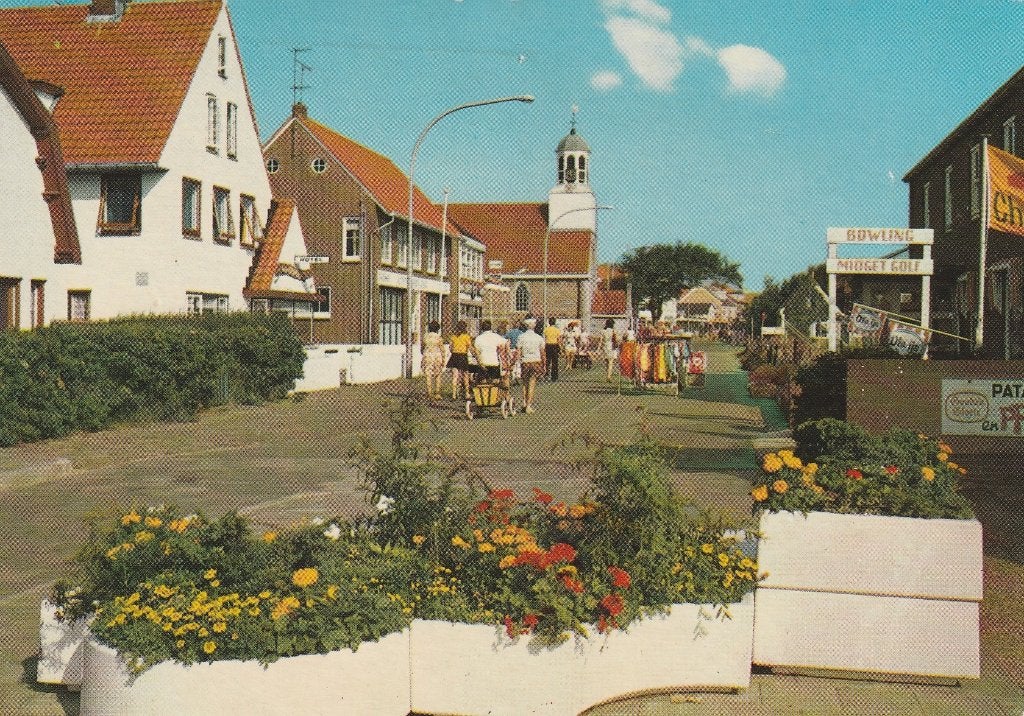 DE KOOG Dorpsstraat, Verzenden, 1960 tot 1980, Gelopen, Waddeneilanden