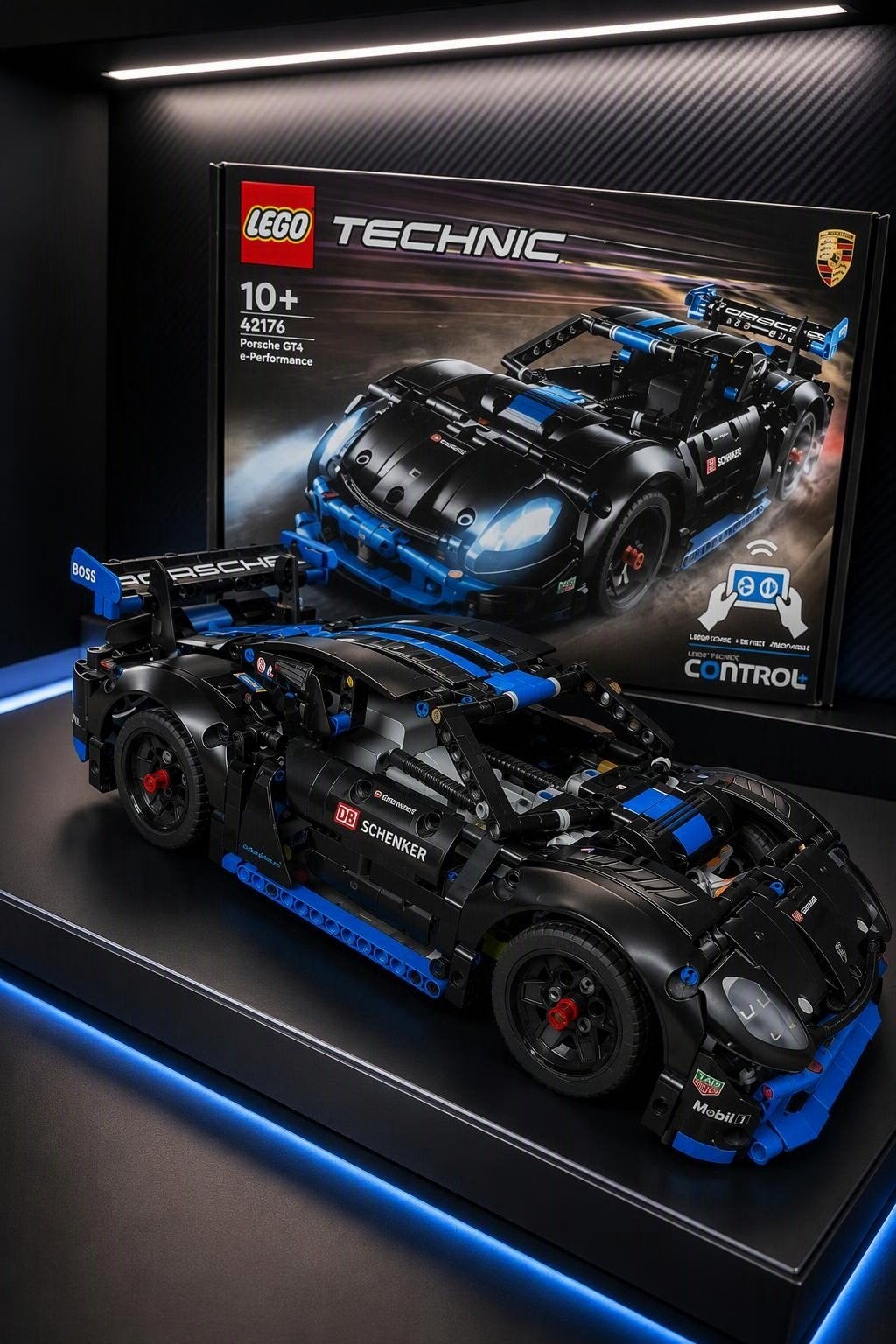 LEGO Technic Porsche 911 RSR (42096) - Zo goed als nieuw, Lego, Ophalen of Verzenden, Zo goed als nieuw, Technic