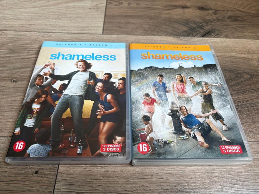 Shameless seizoen 1&2 met William Macy, Vanaf 12 jaar, Ophalen of Verzenden, Zo goed als nieuw, Actie en Avontuur