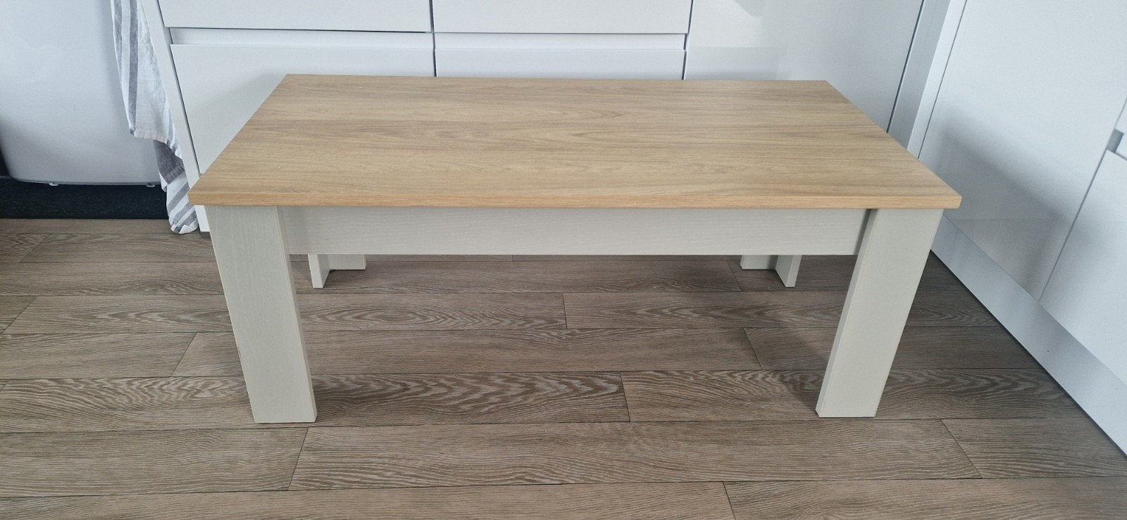 Salontafel stacaravan / chalet z.g.a.n., Ophalen, Rechthoekig, 100 tot 150 cm, 50 tot 100 cm