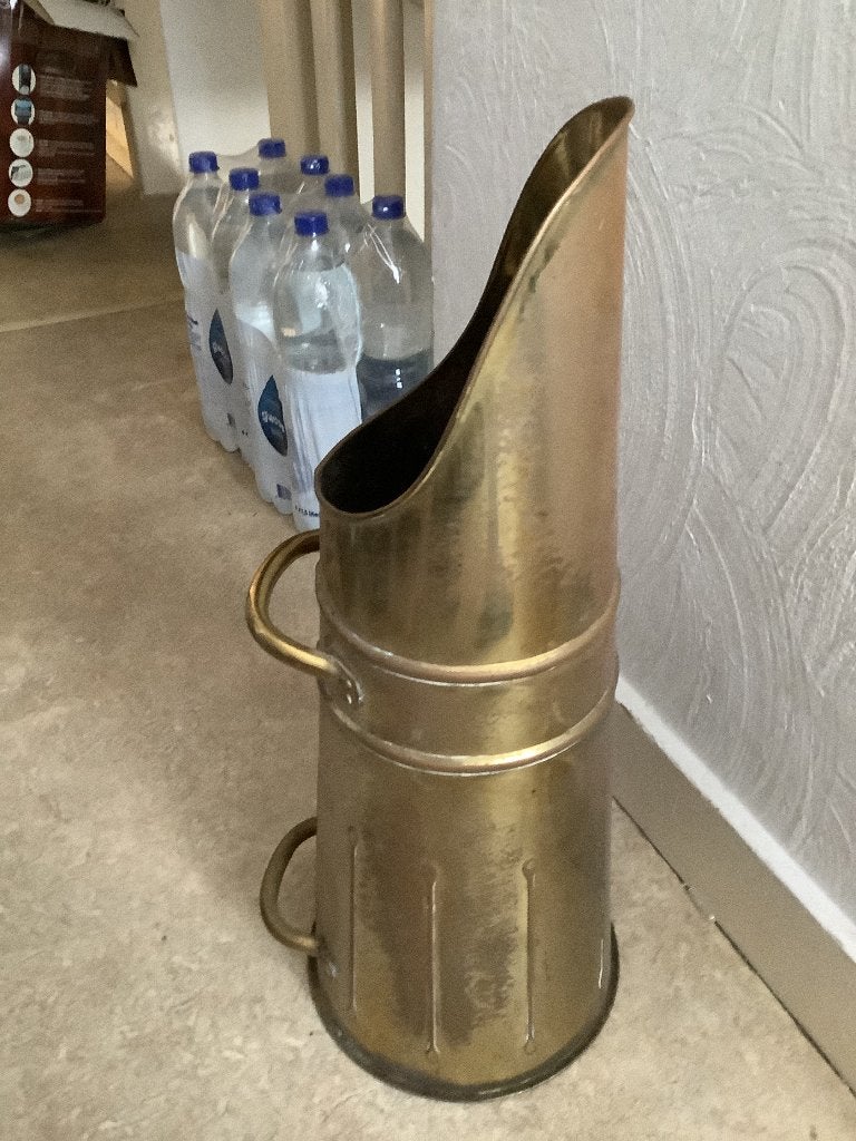Koperen kolenkit. 55 cm hoog, Ophalen of Verzenden
