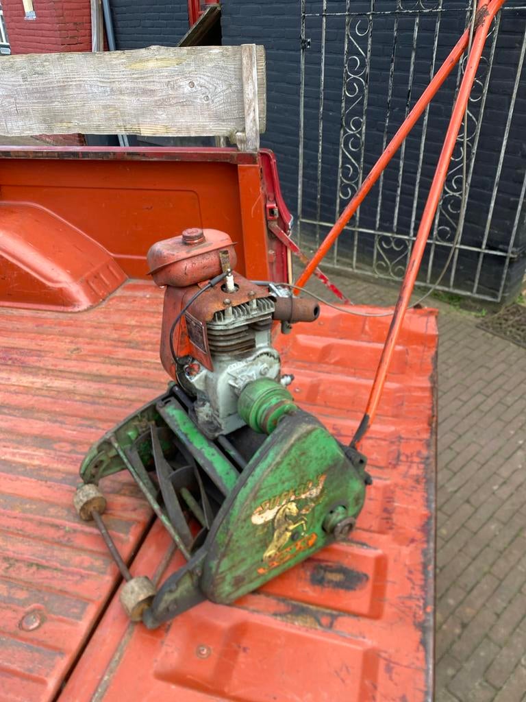 Grasmaaier 4takt suffolk colt, Kooimesmaaier, Ophalen, Gebruikt, Benzine-grasmaaier