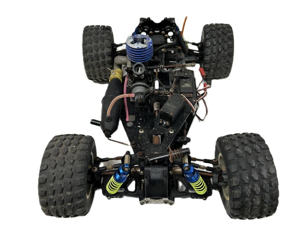 1/10 nitro offroad rc auto, Hobby en Vrije tijd, Modelbouw | Radiografisch | Auto's, Gebruikt, Auto offroad, Ophalen of Verzenden