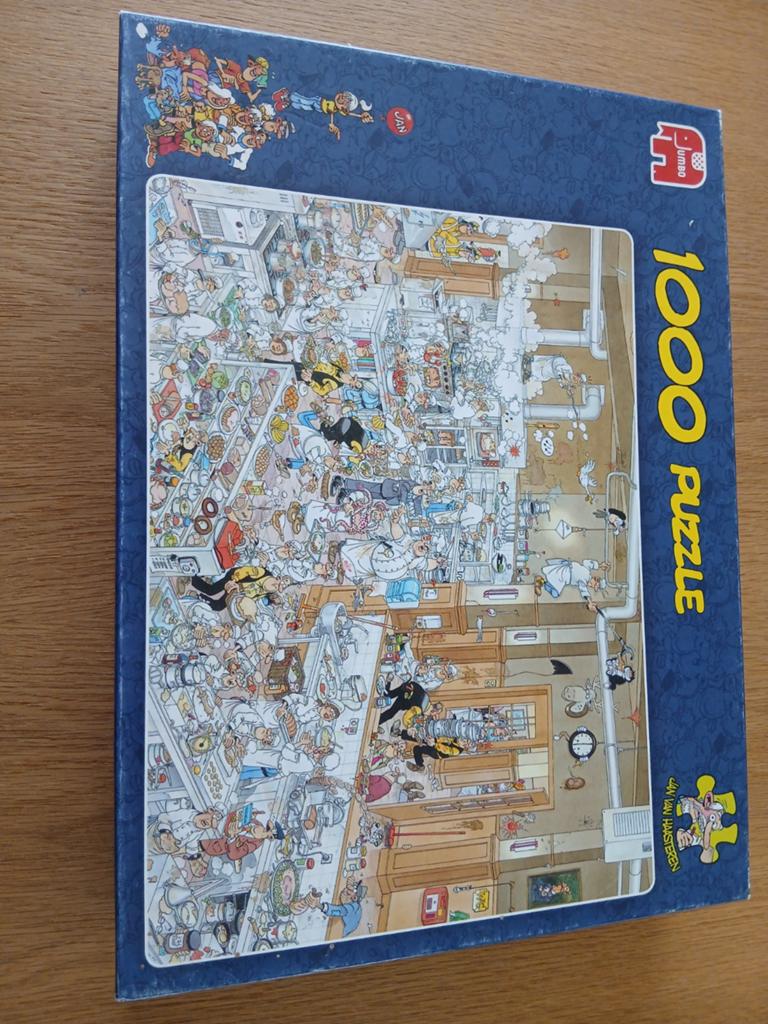 Jan van Haasteren puzzel, Hobby en Vrije tijd, Denksport en Puzzels, Ophalen of Verzenden, 500 t/m 1500 stukjes, Zo goed als nieuw
