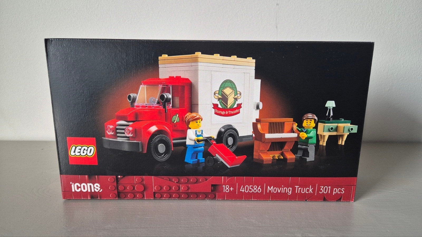 Lego: Moving Truck/Verhuiswagen - 40586, Lego, Nieuw, Ophalen of Verzenden, Compleet