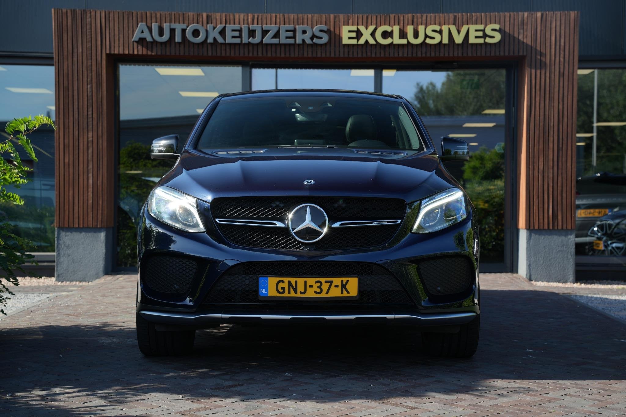 Mercedes-Benz GLE-klasse Coupé AMG 43 4MATIC, Auto's, Mercedes-Benz, Automaat, Gebruikt, 390 pk, Blauw