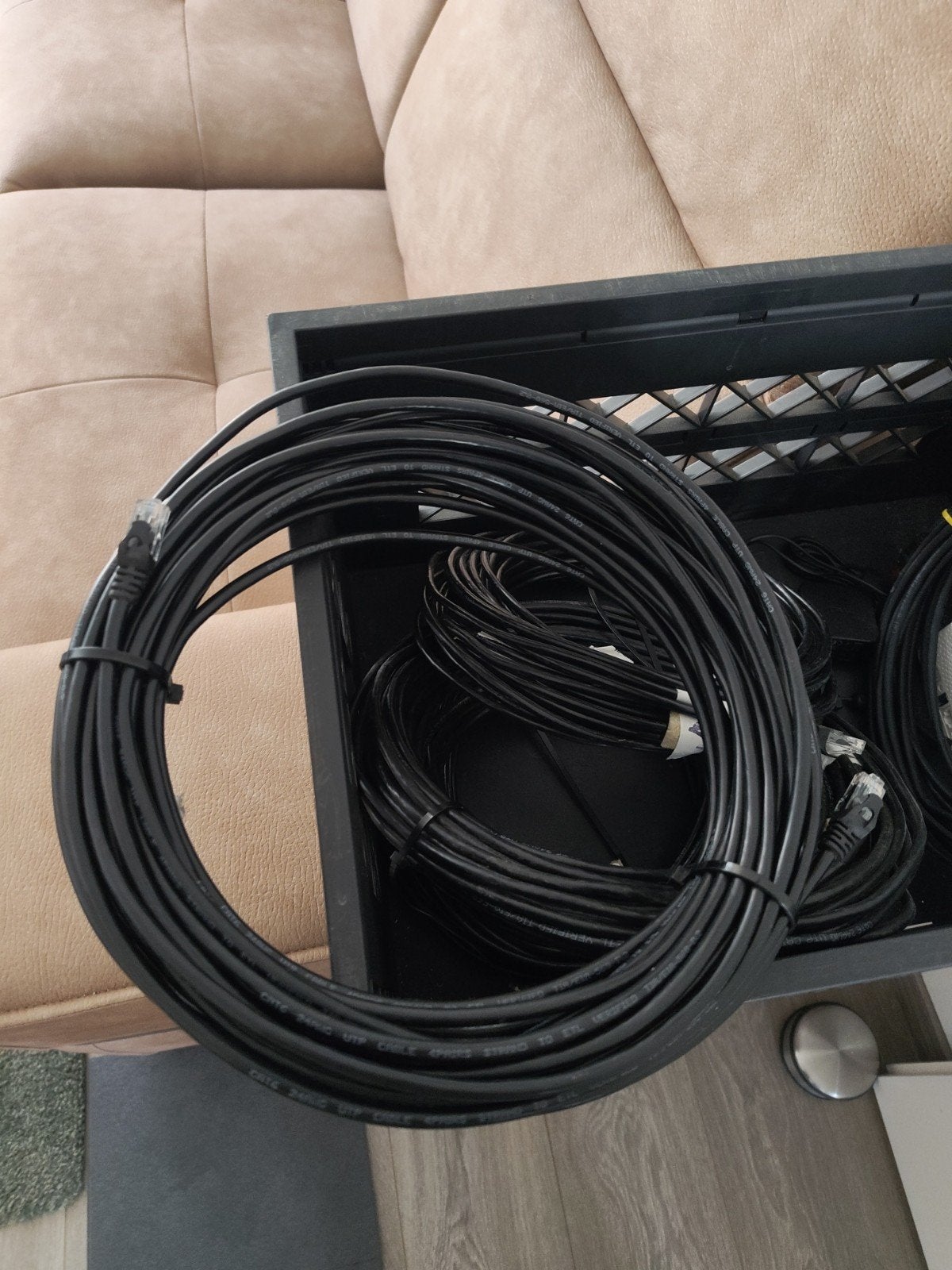 Cat6 Netwerkkabel RJ45 Internet Netwerk 20m 10m 6m, Ophalen of Verzenden, Gebruikt