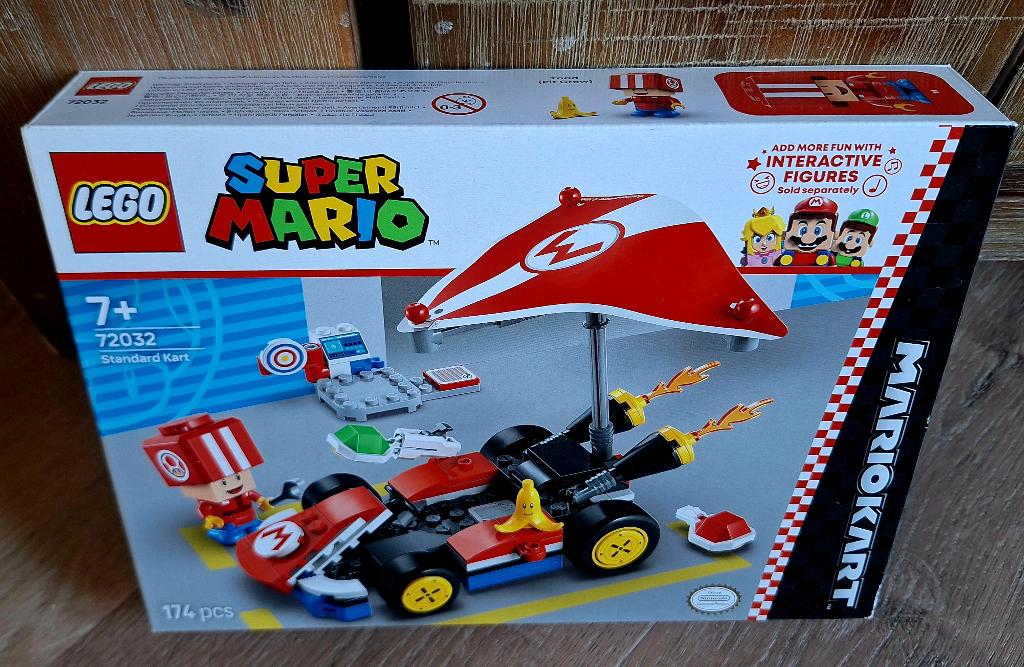 LEGO Super Mario 72032 Standaardkart |NIEUW|, Overige thema's, Nieuw, Ophalen of Verzenden, Complete set