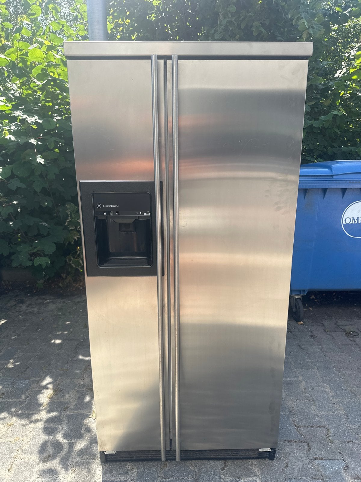 Amerikaanse koelvriescombinatie (side-by-side), Witgoed en Apparatuur, Gebruikt, 200 liter of meer, 60 cm of meer, Met aparte vriezer