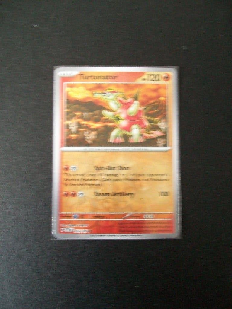 5986: Nieuwe Pokemonkaart holofoil TURTONATOR HP120 035/162, Verzenden, Nieuw, Losse kaart, Foil