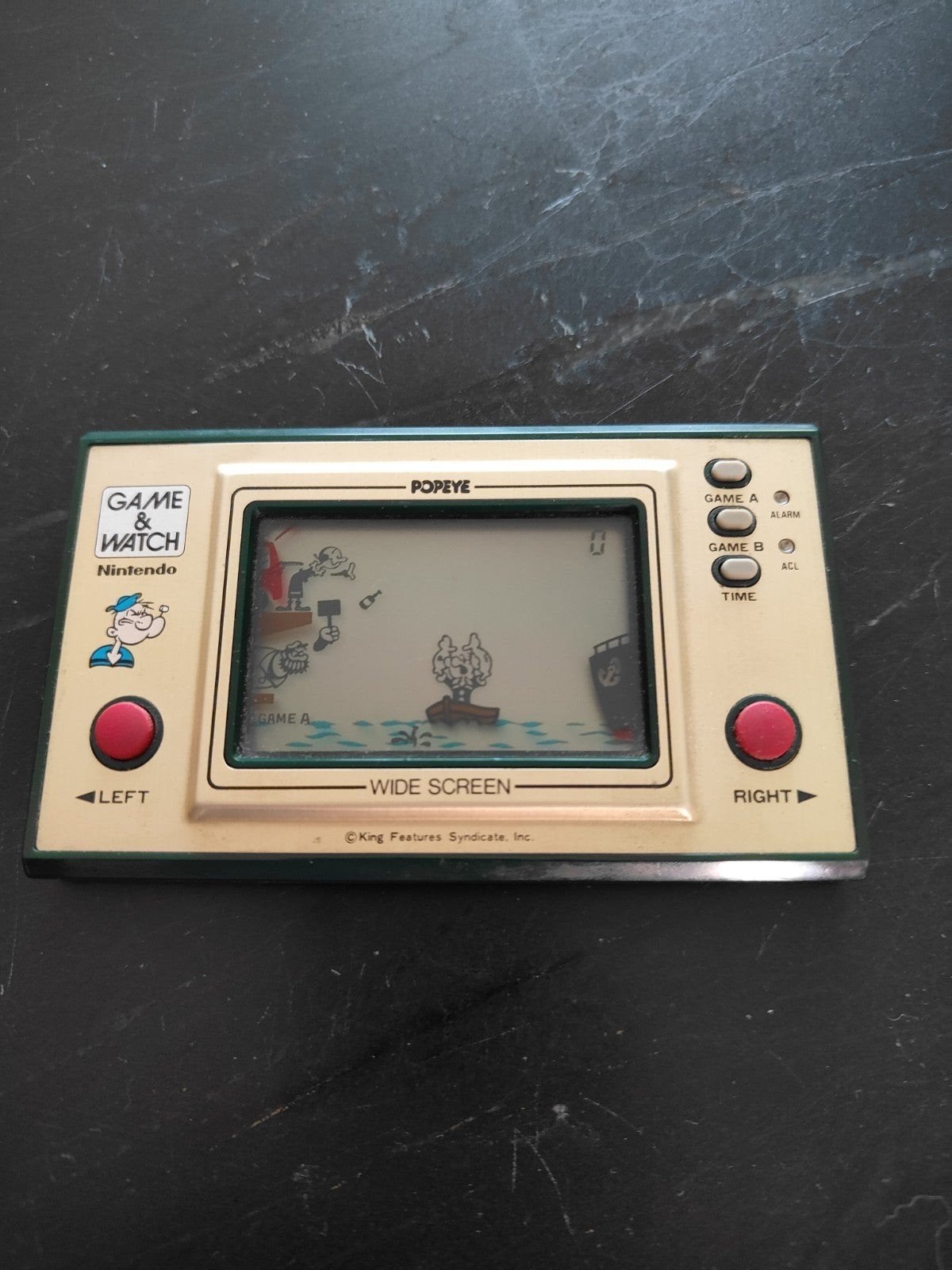 Nintendo Game&Watch Popeye PP-23 Wide Screen–origineel 1981, Ophalen of Verzenden, Gebruikt, Overige modellen