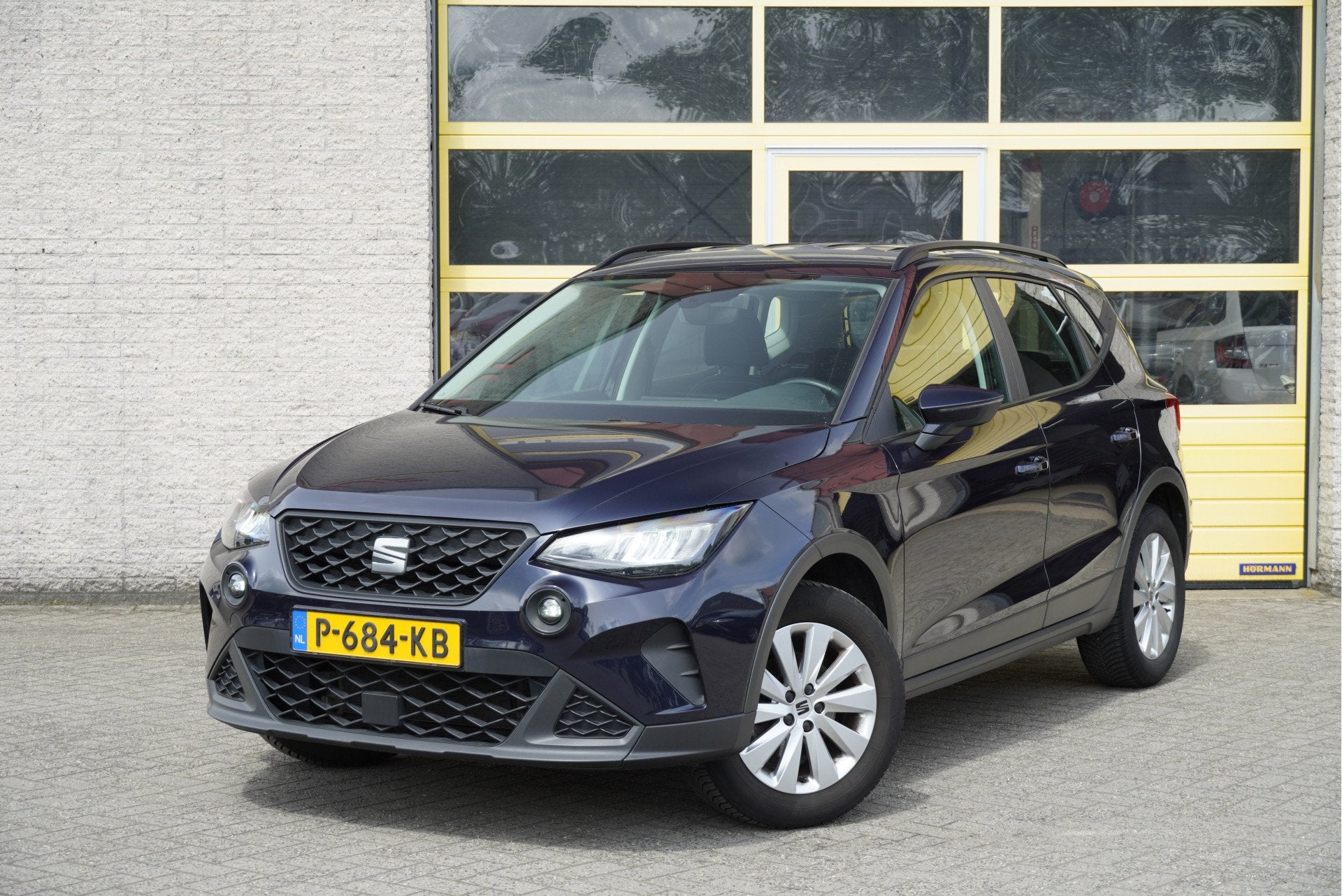 SEAT Arona 1.0 TSI Style BJ2022 Lmv 16" | Led | Pdc | App-Co, Auto's, Seat, Gebruikt, Blauw, 49 €/maand, Origineel Nederlands