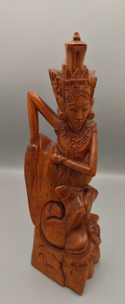 Balinees beeld Dewi Ratih & Kala Rau, Antiek en Kunst, Kunst | Beelden en Houtsnijwerken, Ophalen of Verzenden