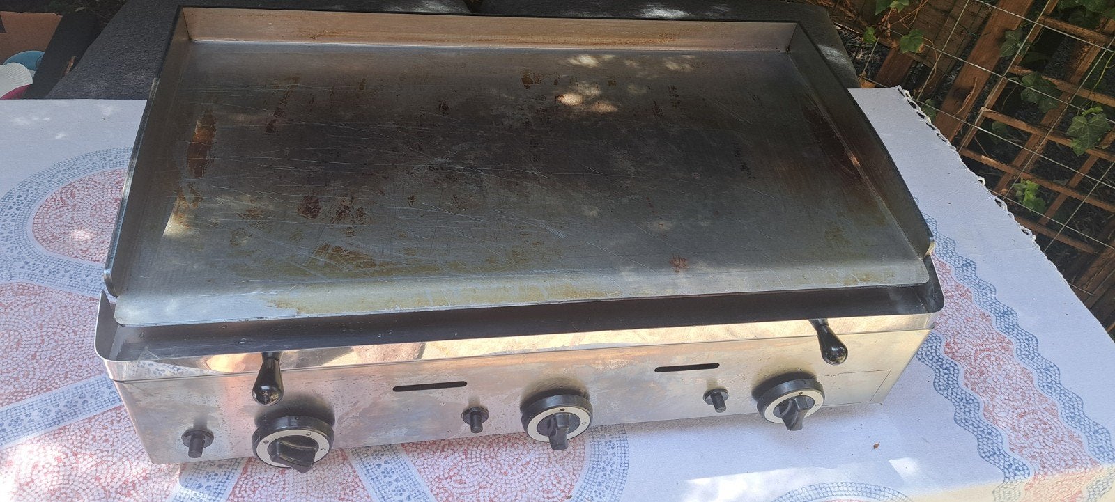 Professionele RVS Bakplaat - Ideaal voor horeca, Ophalen, Gebruikt, Onbekend
