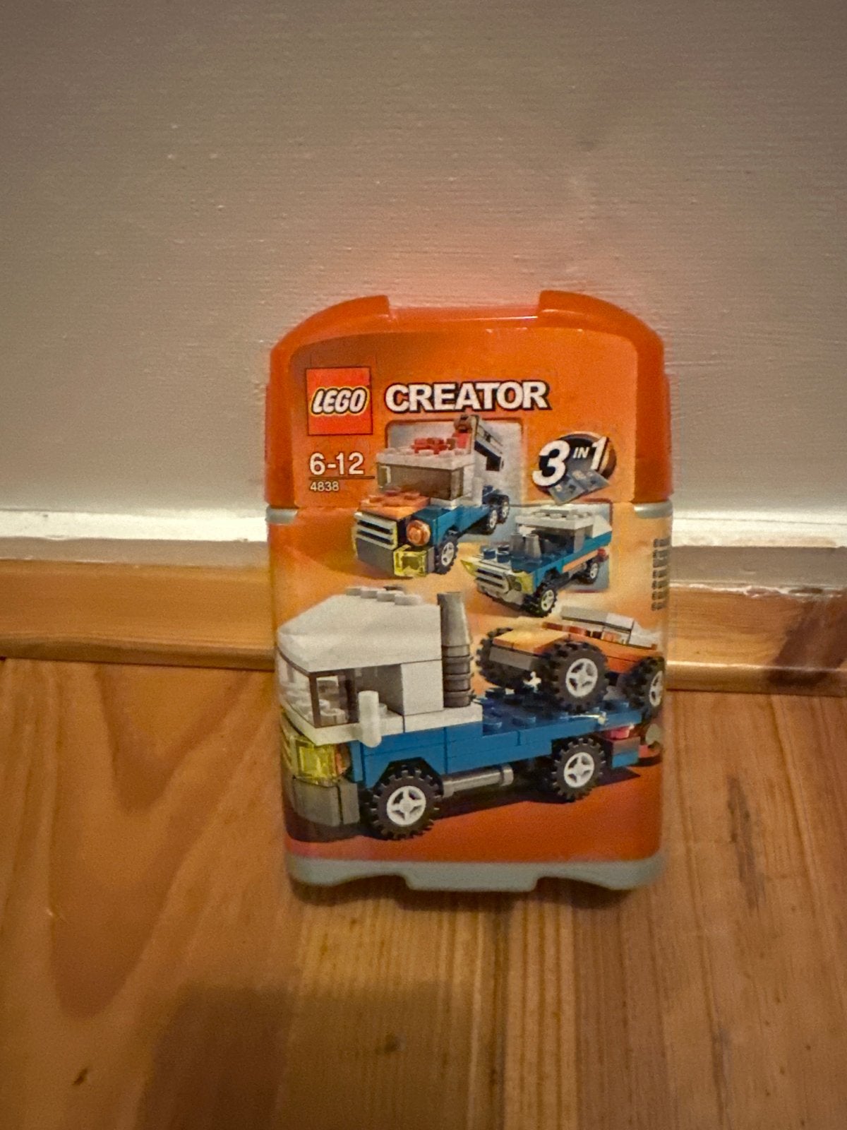 LEGO Creator 4838 Mini Vrachtwagen met Auto (3-in-1), Ophalen of Verzenden, Zo goed als nieuw, Overige merken