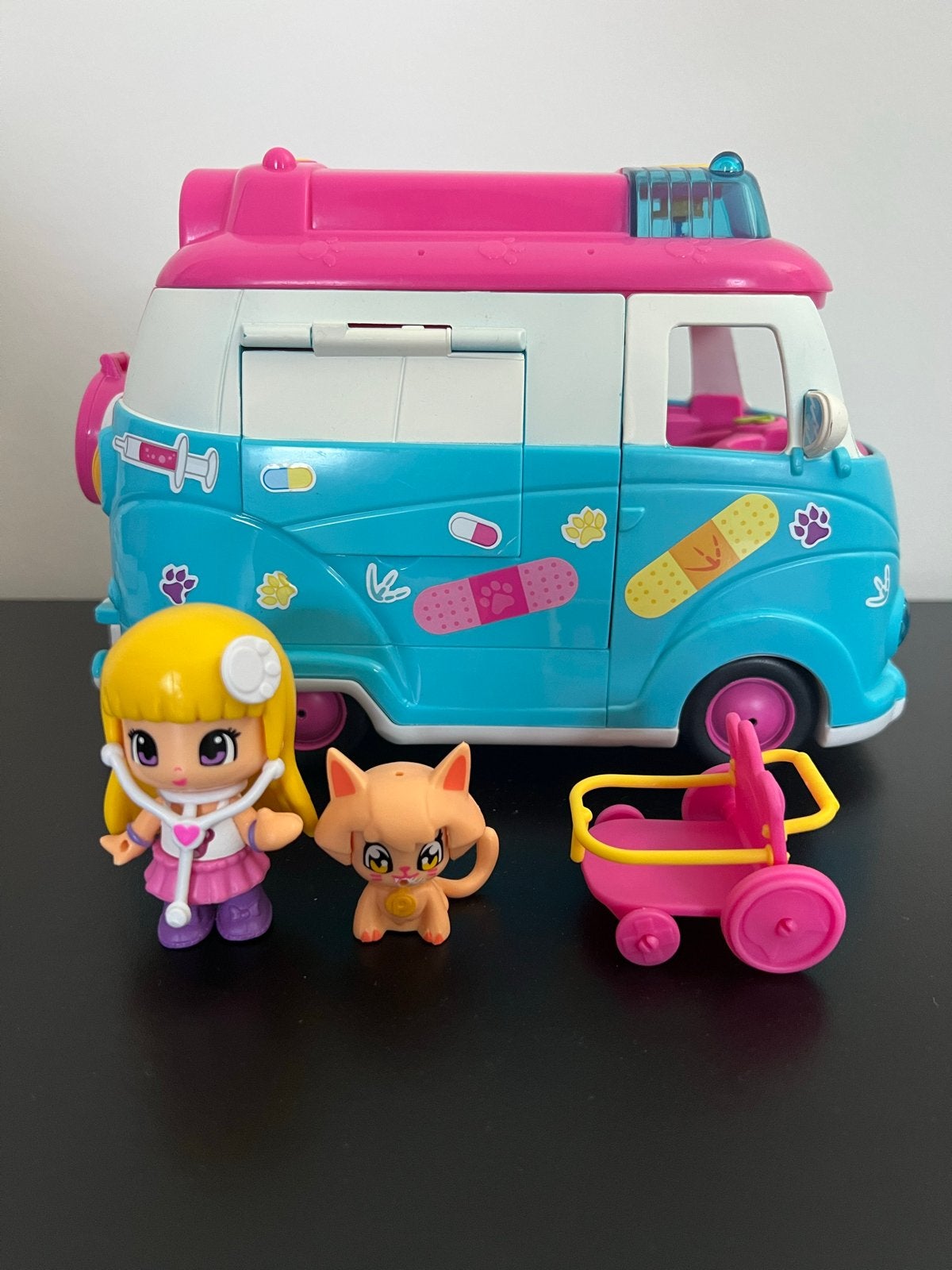 Pinypon Dierenarts Ambulance Speelset, Kinderen en Baby's, Ophalen of Verzenden, Gebruikt, Overige typen