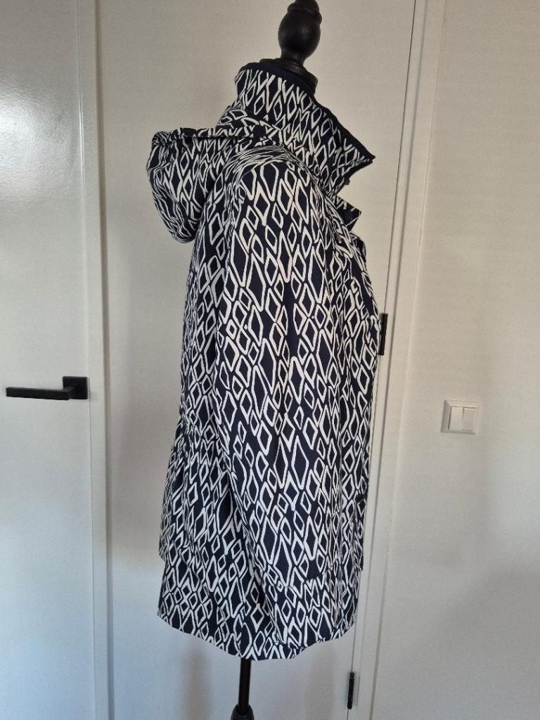 Barbara Lebek jas (nieuw) - maat 46, Blauw, Nieuw, Ophalen of Verzenden, Jas of Mantel